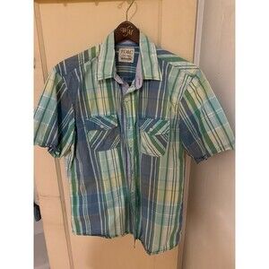 Brand new PD&C button up shirt 100% cotton size Medium